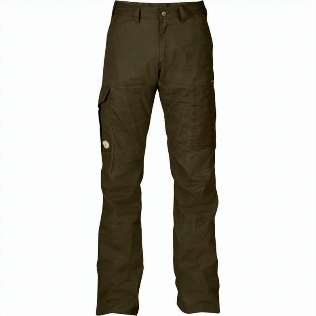 Fjallraven Kanken Structured Brown Straight Pants With Cargo Pockets
