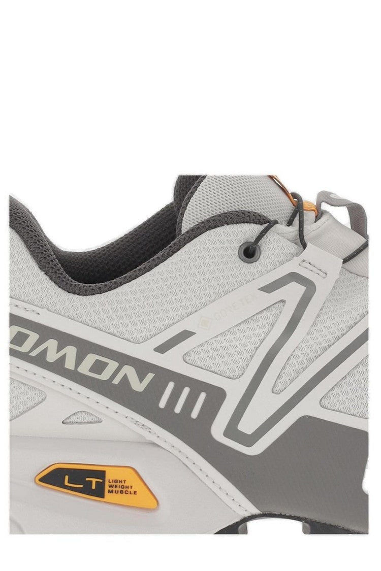 Salomon Sporty Grey Sneakers With Quick-Lace System