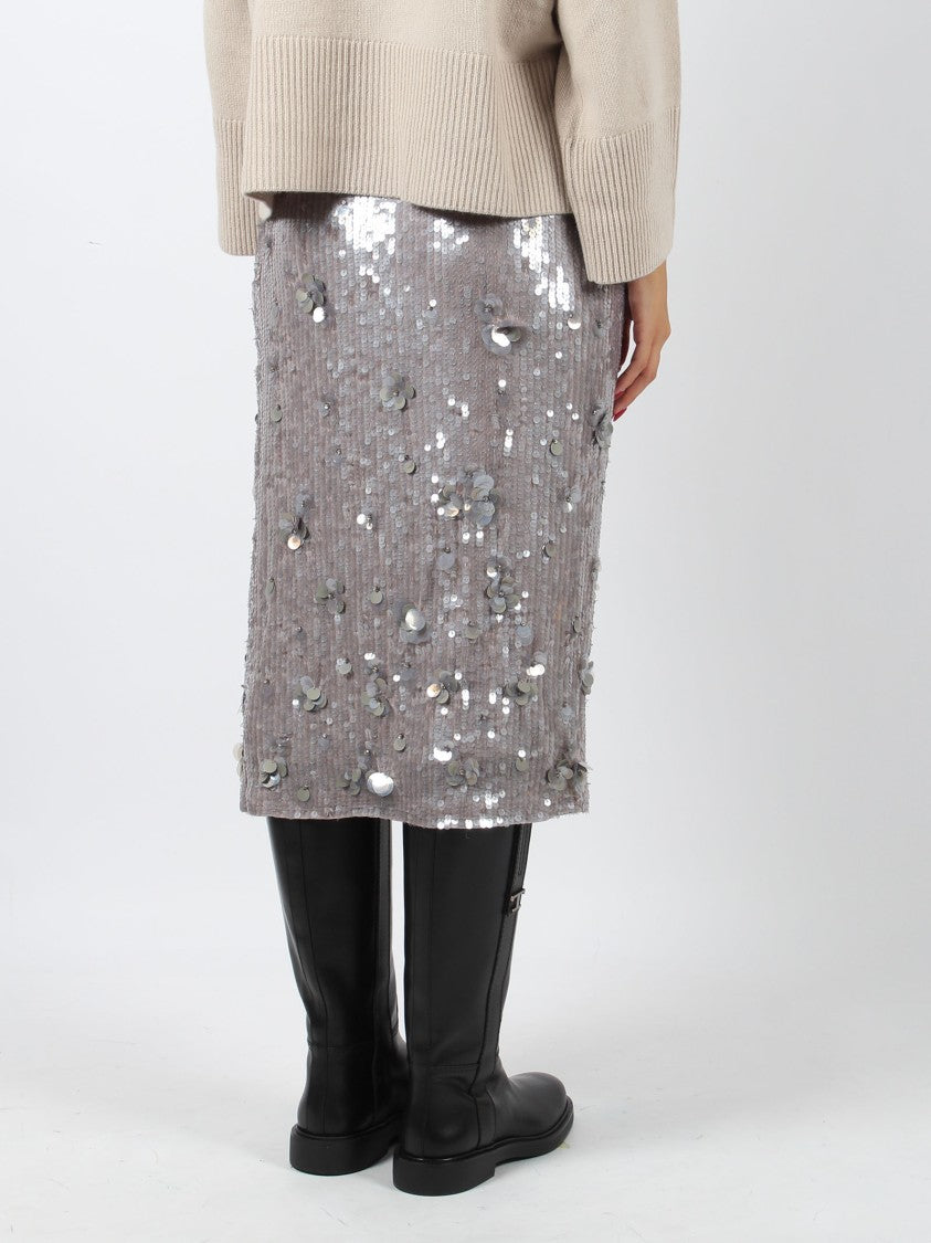 P.A.R.O.S.H. Glow Midi Skirt
