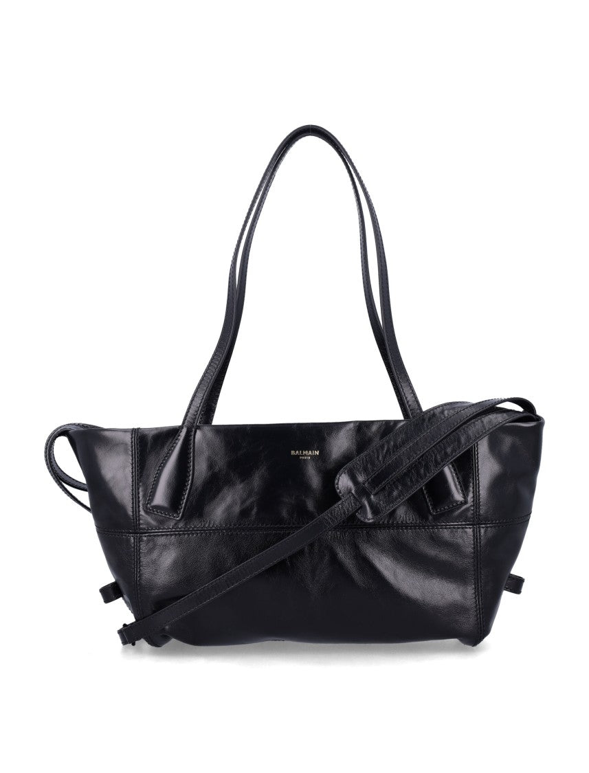 Balmain Track Zip Tote Bag
