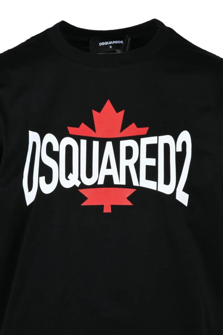 Dsquared2 Cotton T-Shirt - Black
