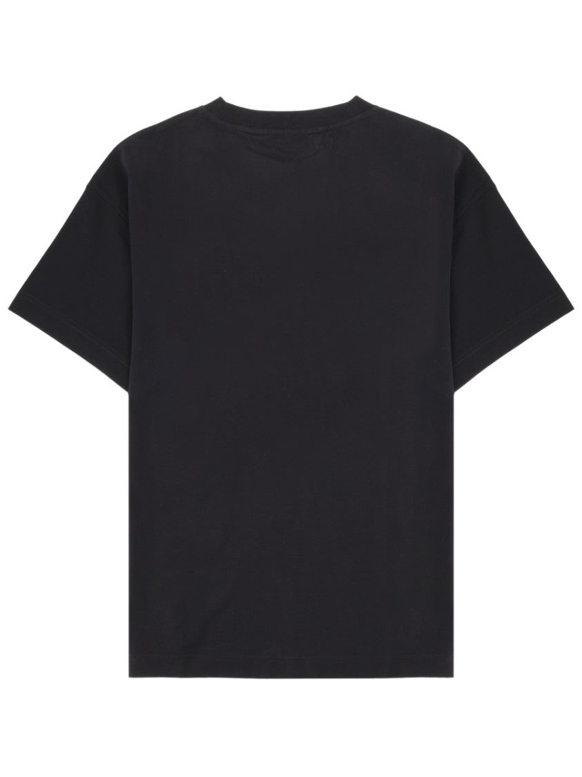 Palm Angels Black Plush Teddy Bear Cotton T-Shirt