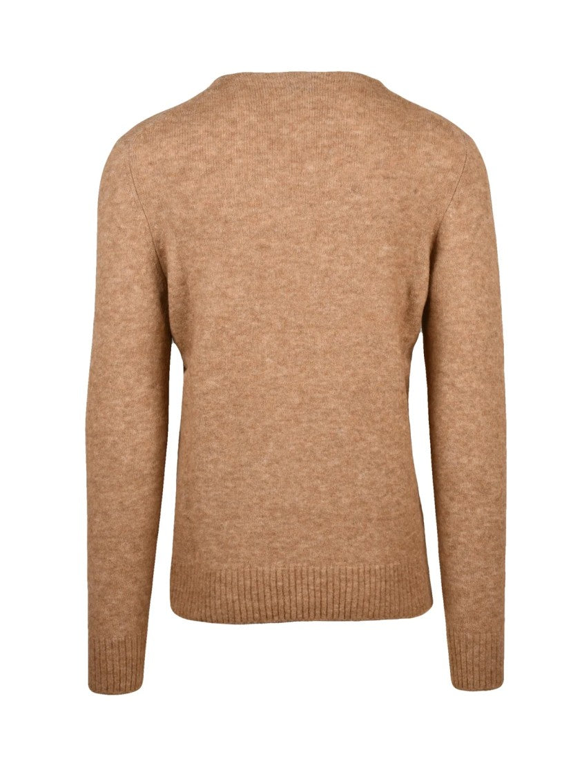 Ballantyne Crewneck Pullover Sweater In Alpaca-Wool Blend