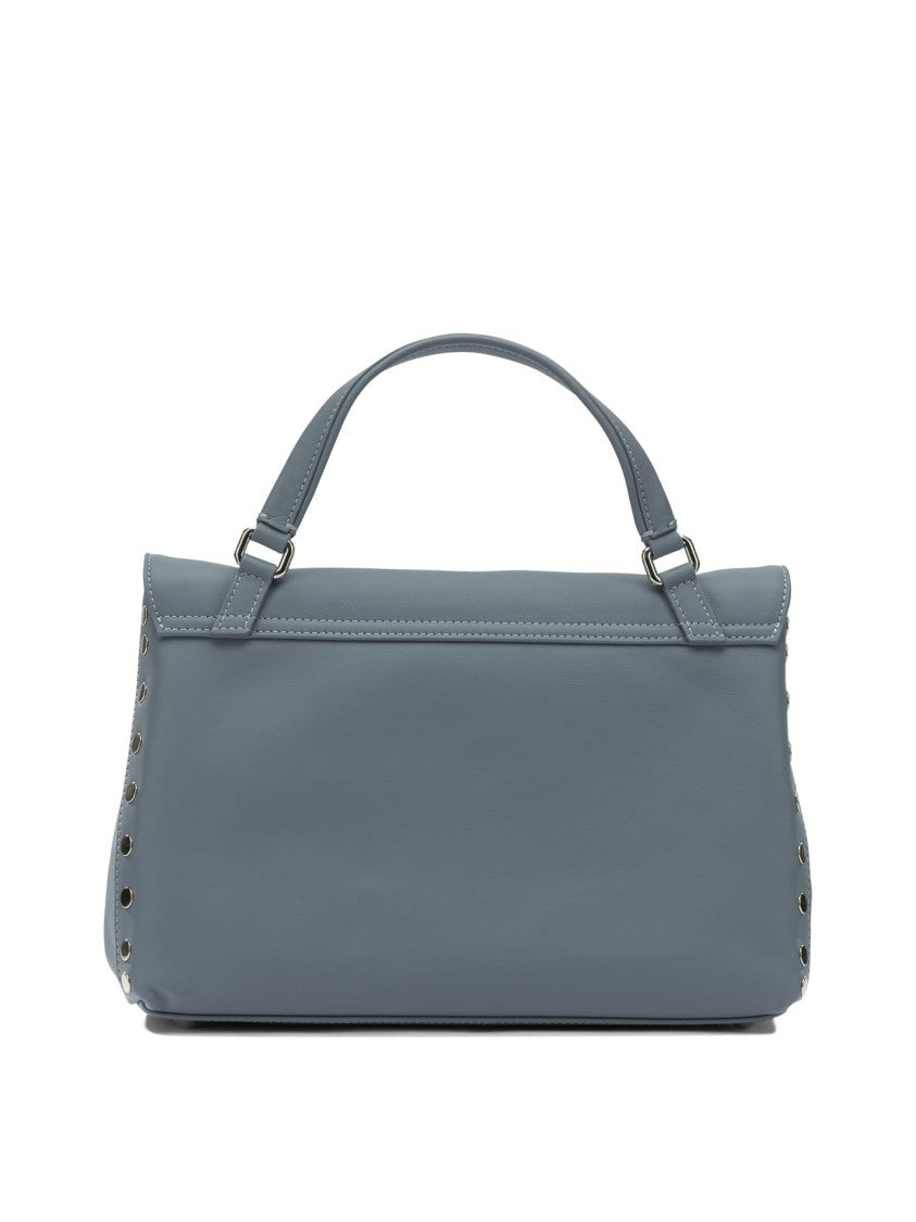 Zanellato Structured Leather Handbag With Turn-Lock Closure