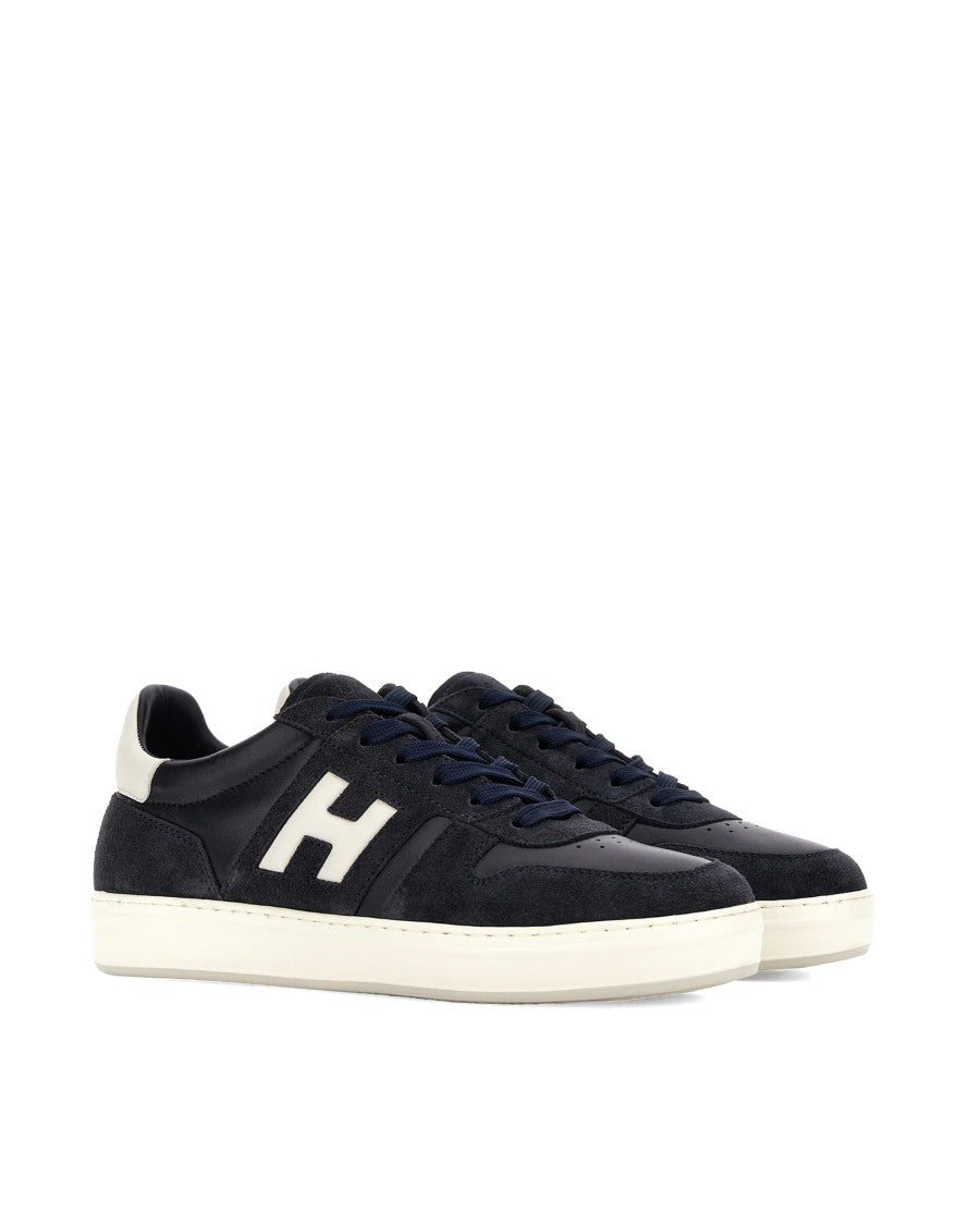 Hogan H-Tv Sneakers In Navy Blue