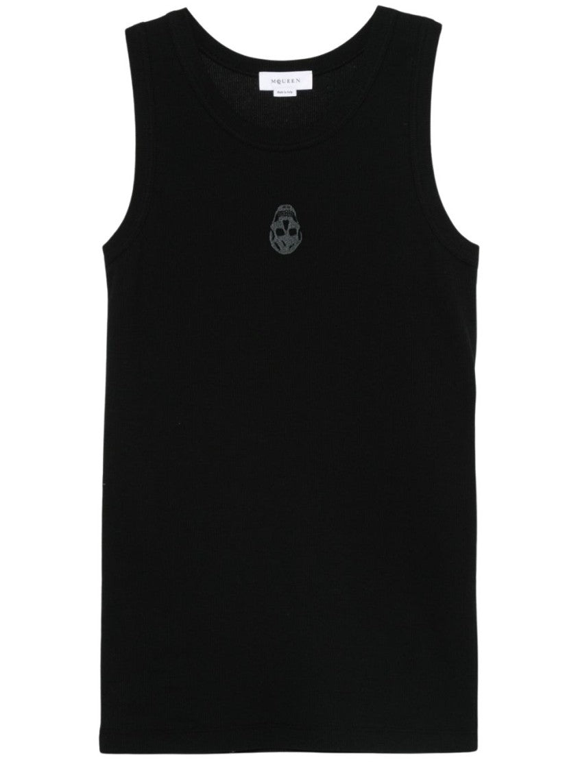 Alexander Mcqueen Fitted Sleeveless Top
