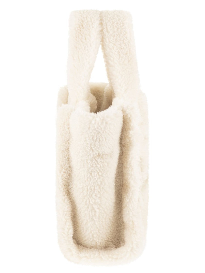 Mc2 Saint Barth Vanity Mini Teddy - Sherpa Handbag