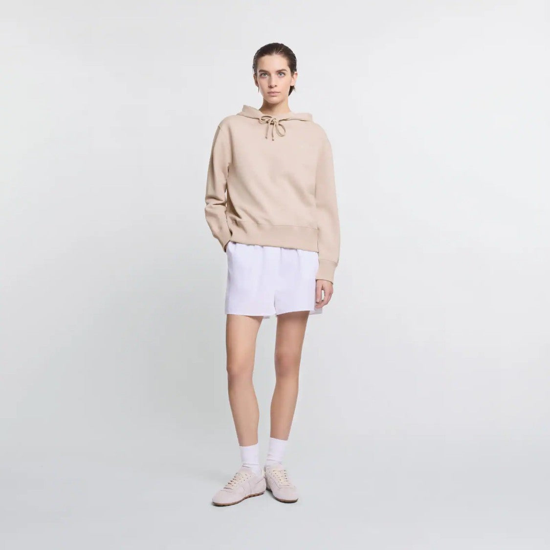 Hogan Cipria Hoodie Sweatshirt