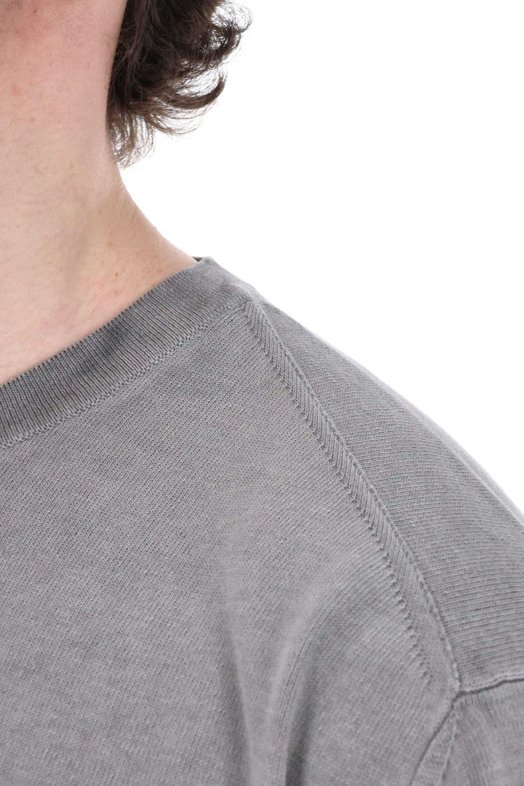 C.P. Company Delavé Effect Cotton Crepe Crewneck