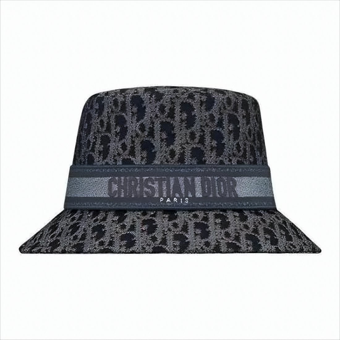 Dior Monogram Pattern Bucket Hat
