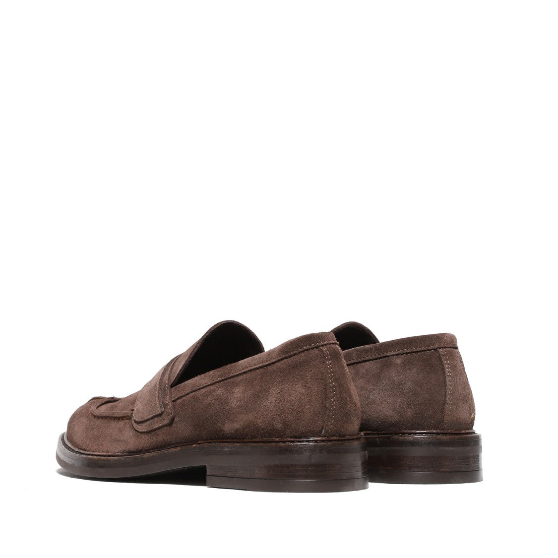 Hundred 100 Ebony Suede Moccasins