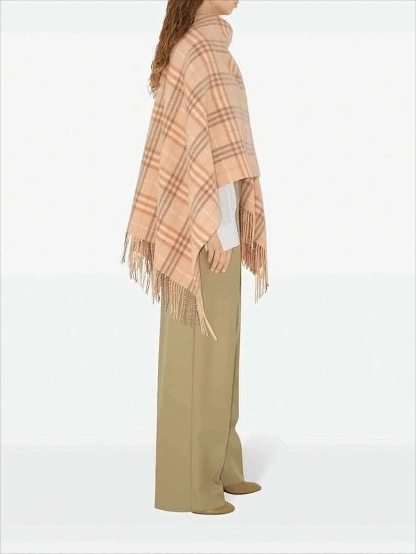 Burberry Oversized Wool And Cashmere Blend Scarf