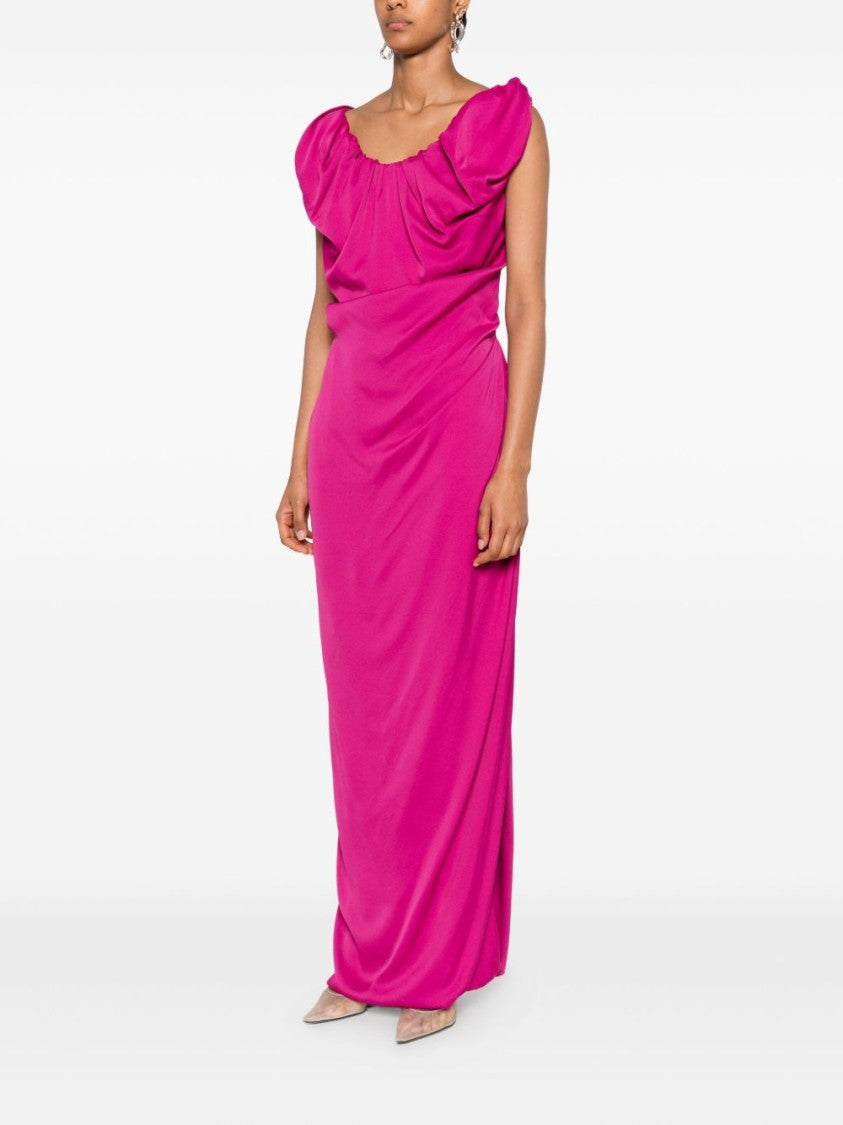 Vivienne Westwood Long Fuchsia Maxi Dress