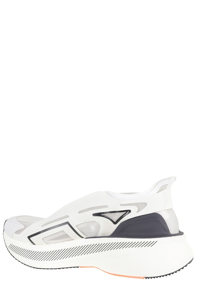 Adidas By Stella Mccartney Ivory Black Ultraboost 5 Mesh Rubber-Sole Polyester Sneakers