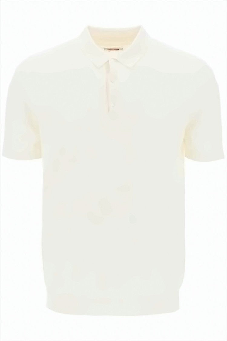 Baracuta Classic Short-Sleeved Polo Shirt With Minimalist Design