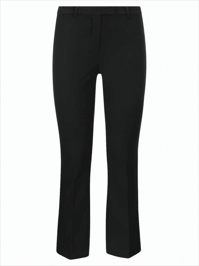 Max Mara Tailored Straight-Leg Pants With Mid-Rise Waist