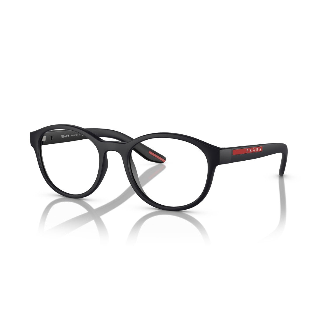 Prada Linea Rossa 0Ps 07Pv Matte Black Nylon Sunglasses