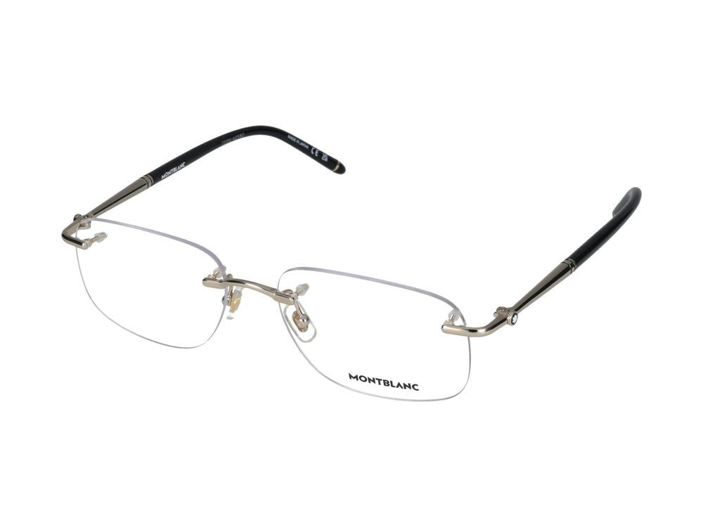 Montblanc Eyeglasses Mb0071o 001 Gold Gold Transparent 56/17/145