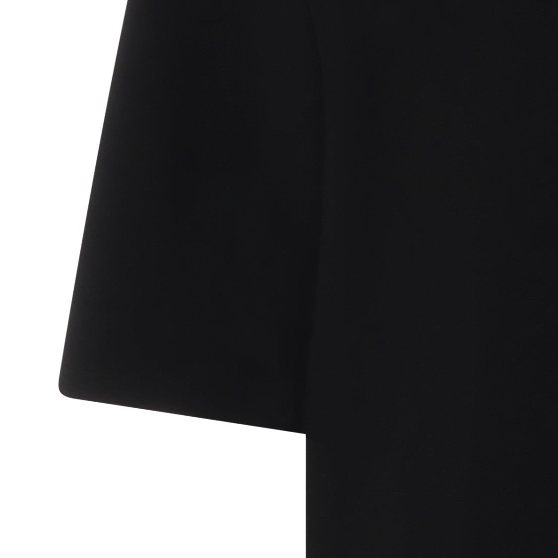 Rick Owens Oversized Black Cotton T-Shirt