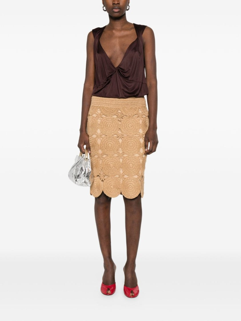 Dries Van Noten Rich Purple Sleeveless Top