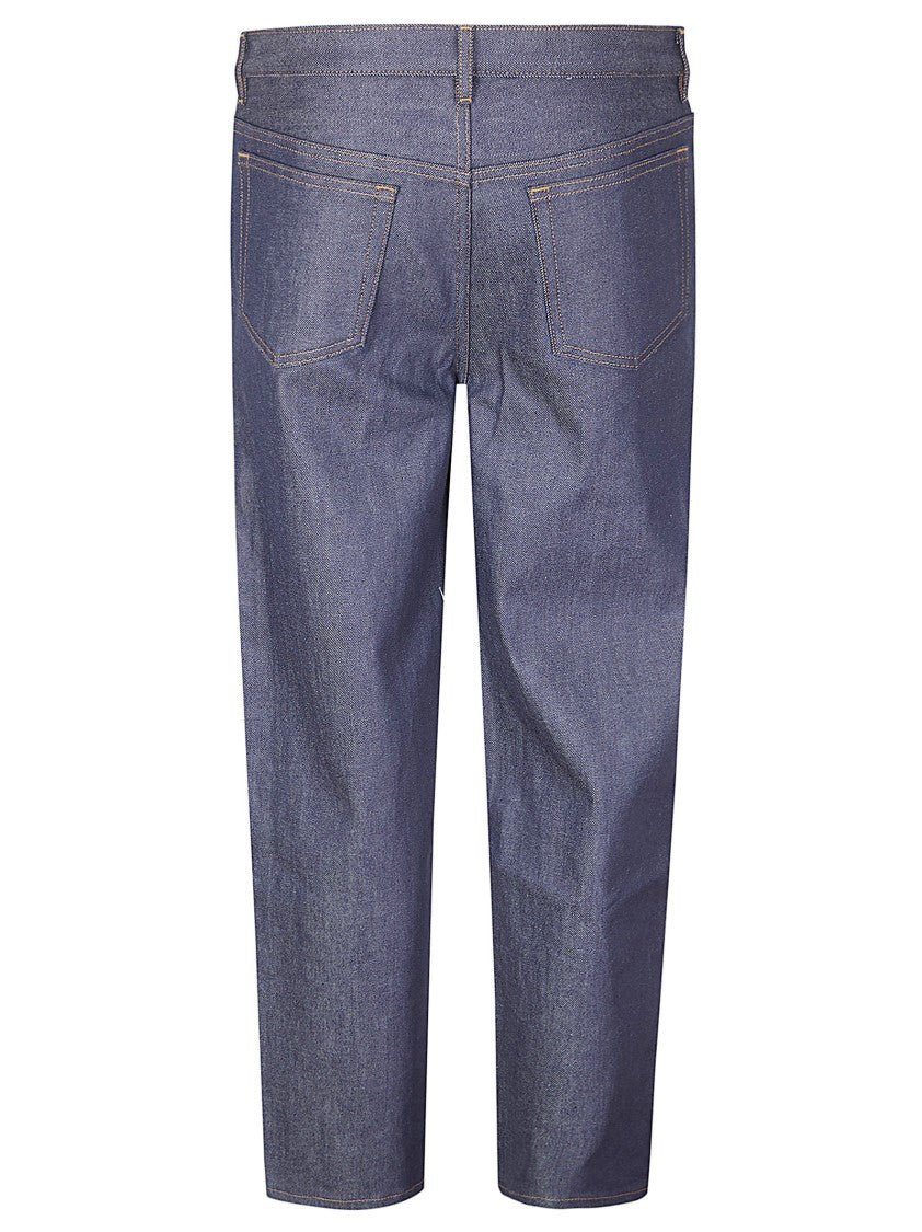 A.P.C. Blue Martin Five-Pocket Jeans