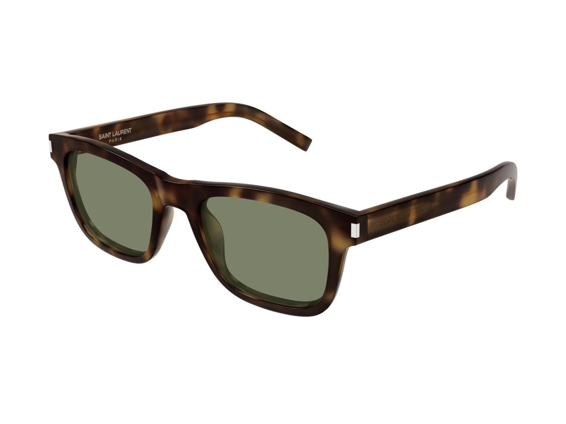 Saint Laurent Sl 819 Metallic Tortoiseshell Square Sunglasses