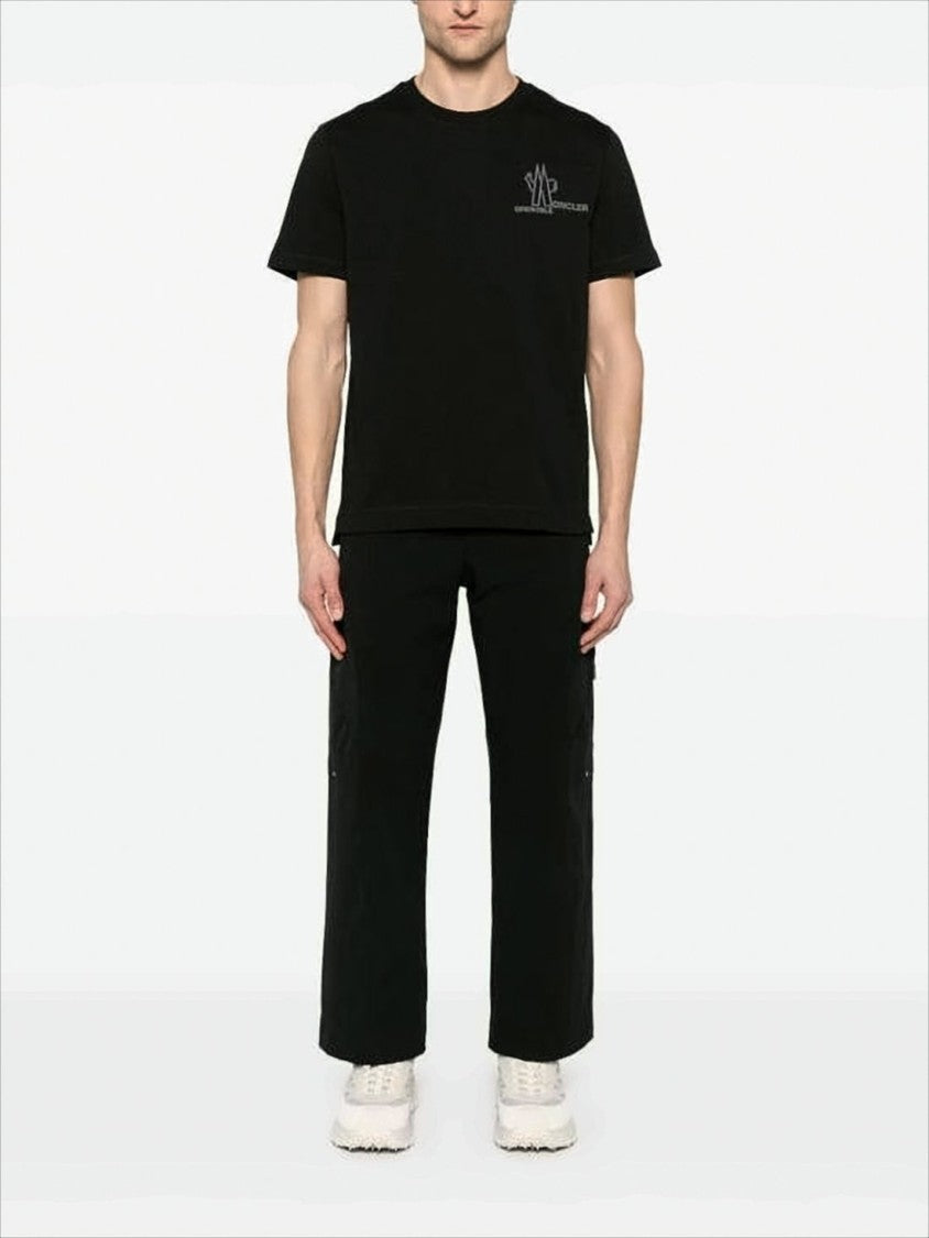 Moncler Cotton Crew Neck Short Sleeve T-Shirt