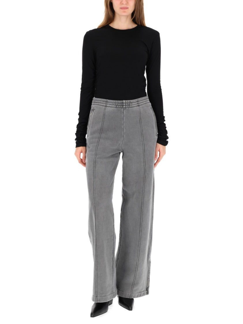 Our Legacy Fitted Long-Sleeve Black Top With Subtle Ruching