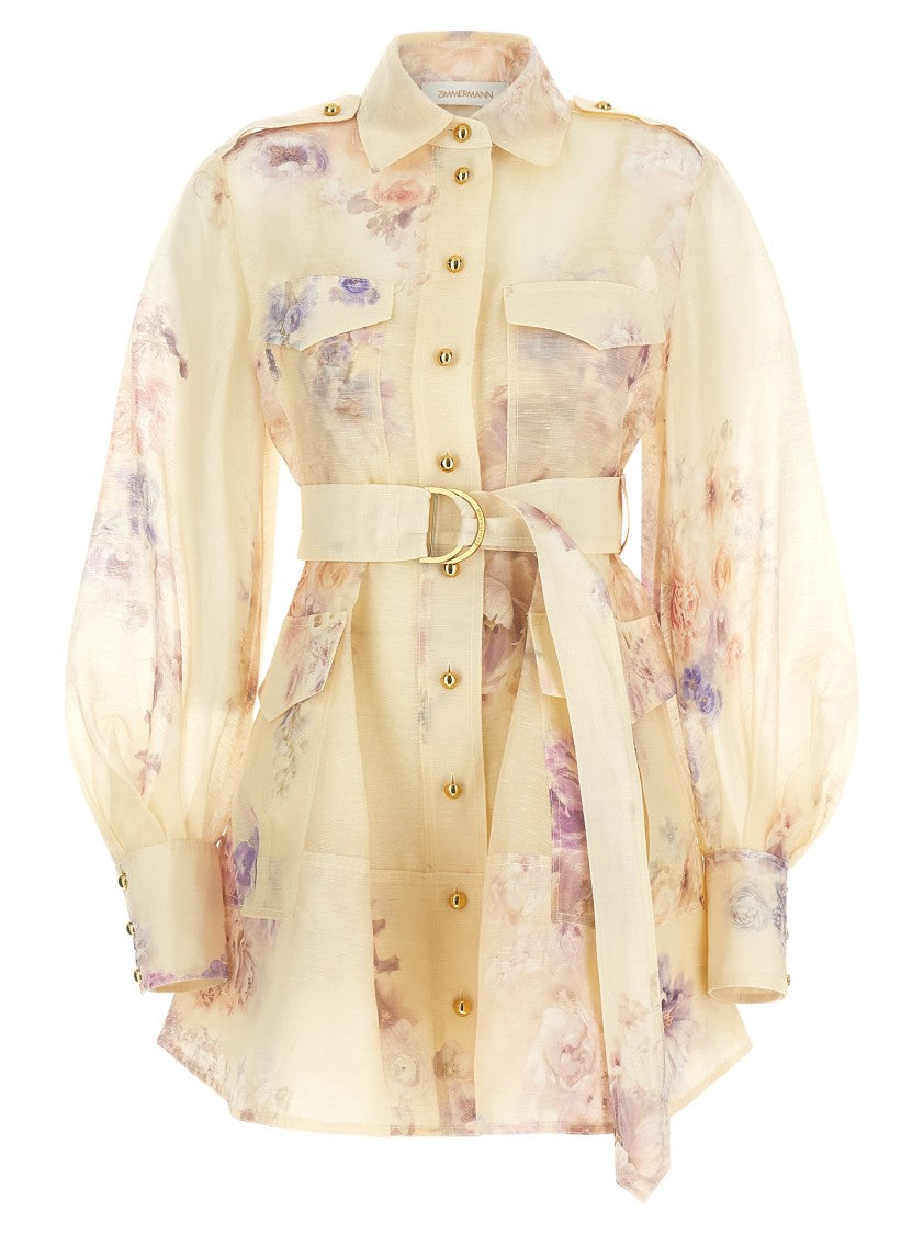 Zimmermann 'Hypnotic Utility Mini' Dress