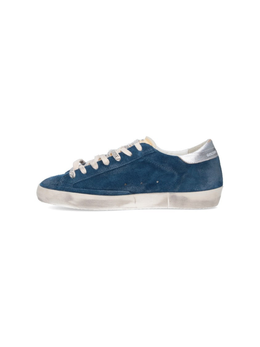 Golden Goose "Super-Star" Sneakers – Blue