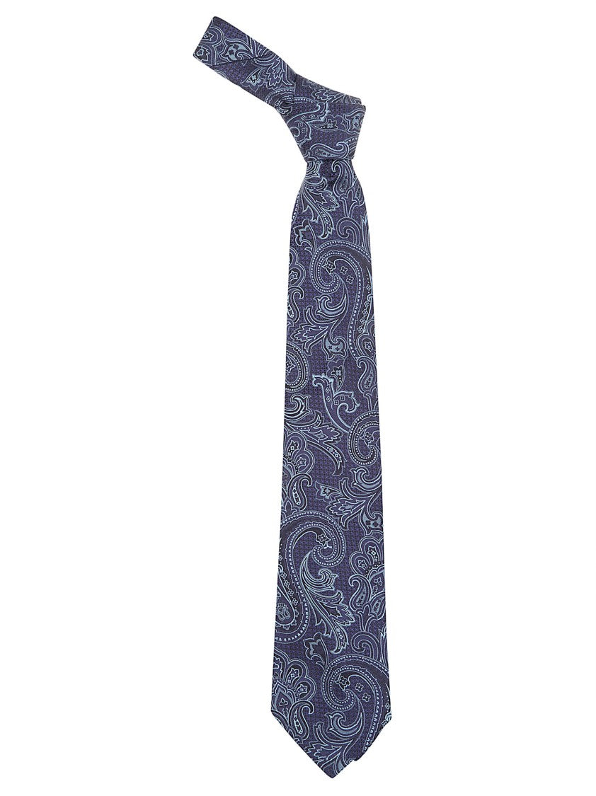 Etro Intricate Paisley Silk Tie