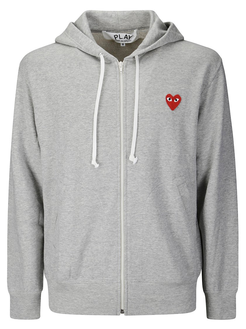Comme Des Garçons Hooded Sweatshirt With Drawstring