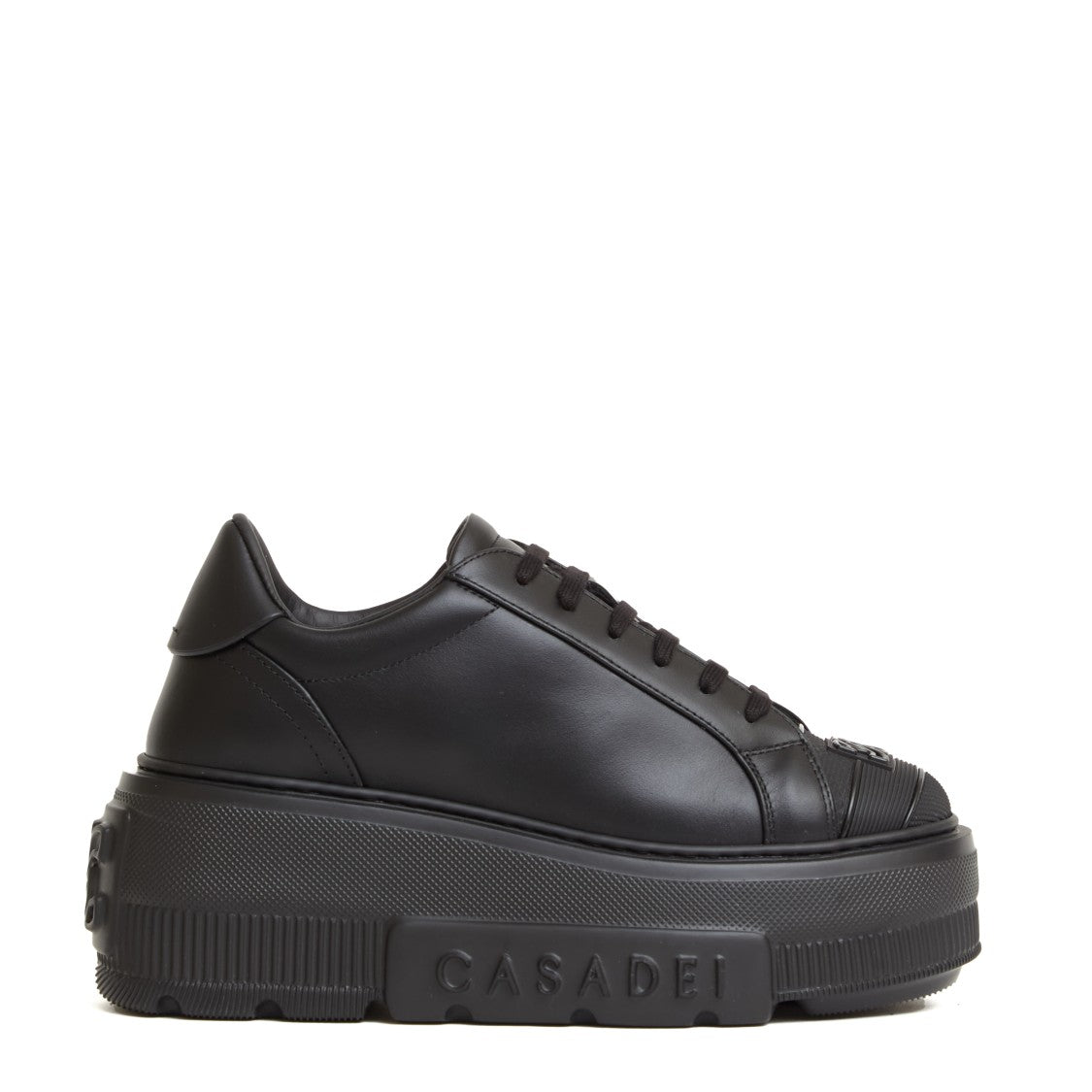Casadei Salen Sneakers In Black Leather
