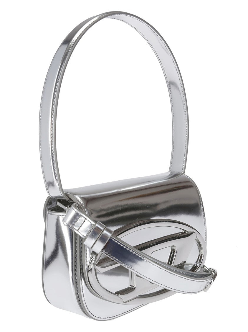 Diesel Silver Bag With Logo