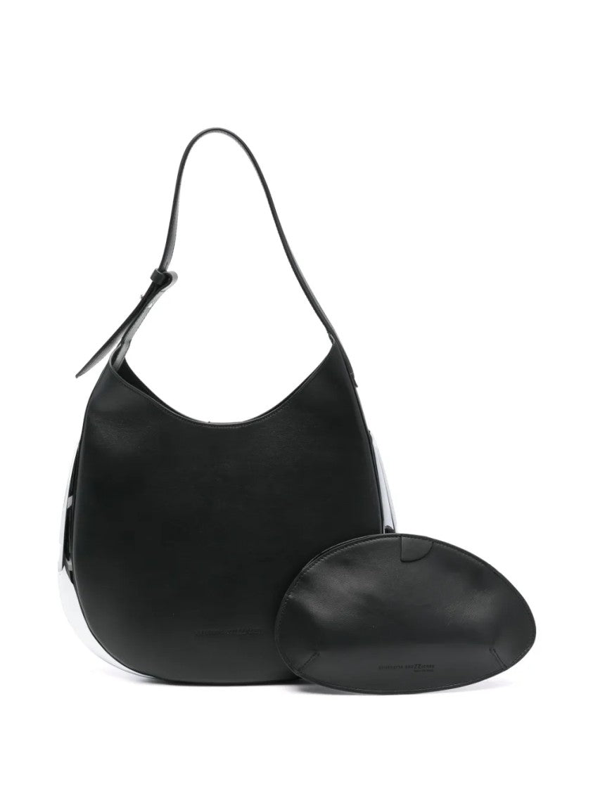 Benedetta Bruzziches Structured Detachable Shoulder Strap Minimalist Handbag