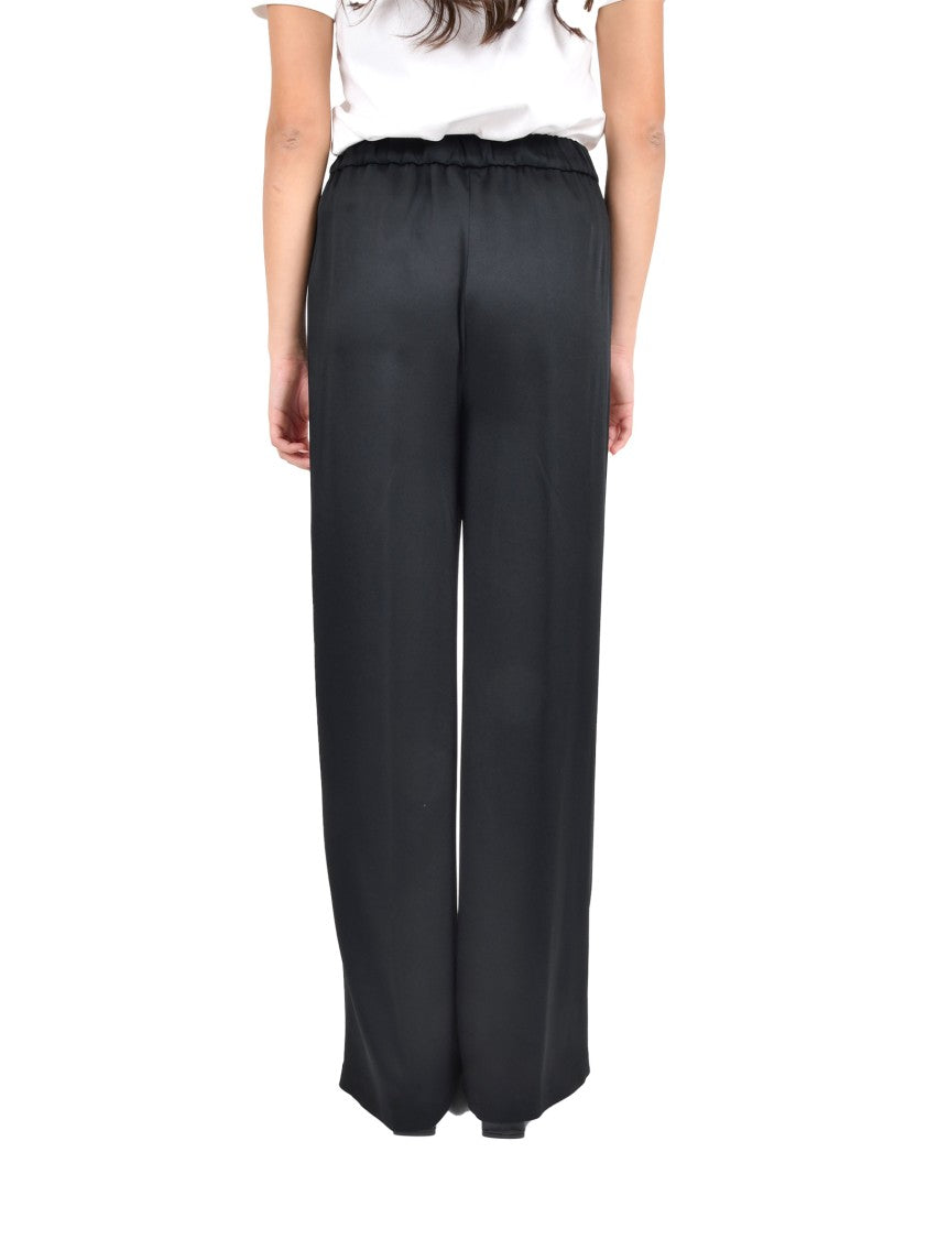 Herno Wide-Leg Trousers With Drawstring Waist