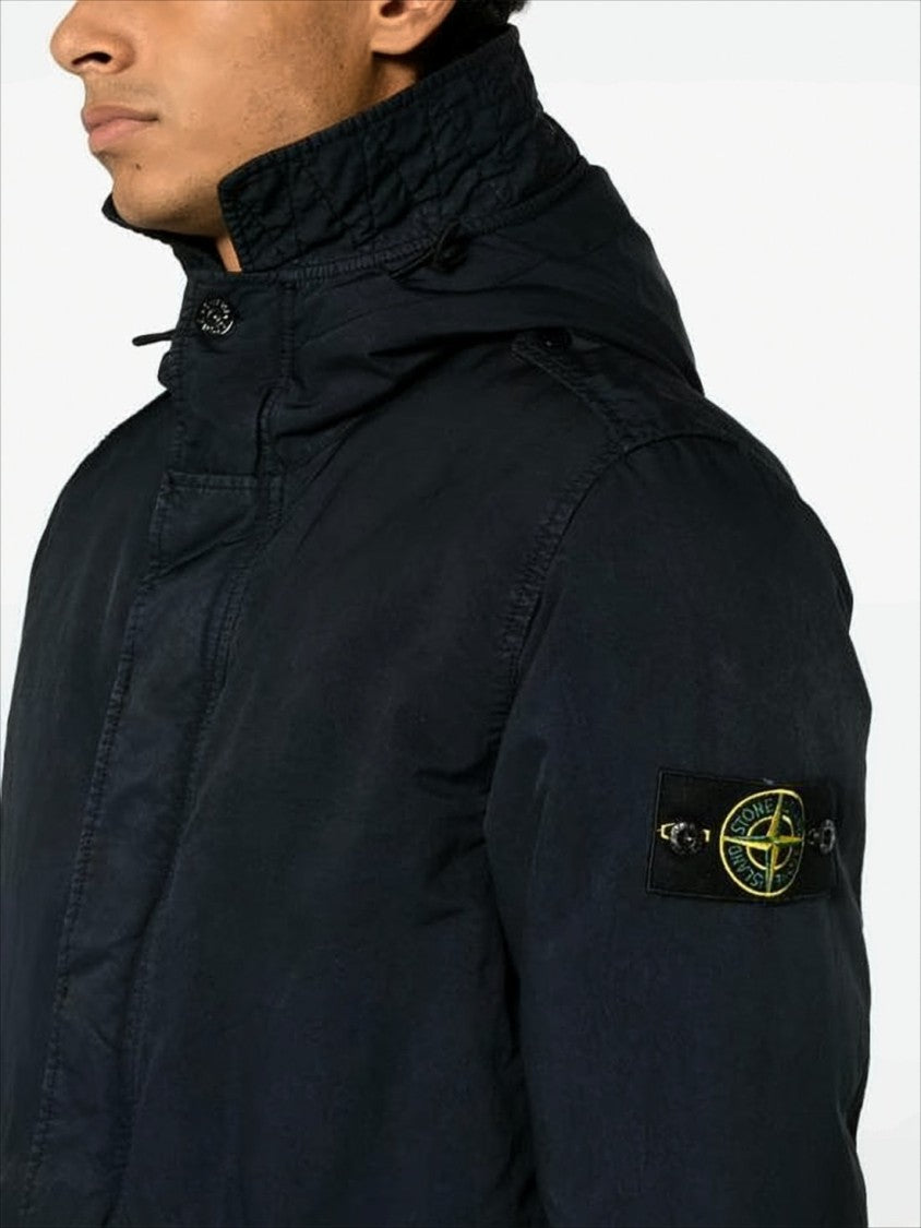 Stone Island Padded Black Jacket