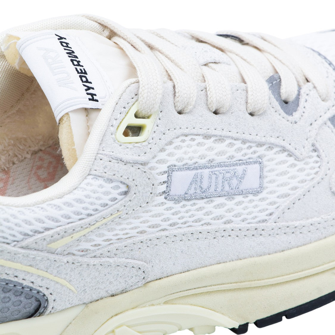 Autry Chunky Sneakers With Mesh And Suede Accents