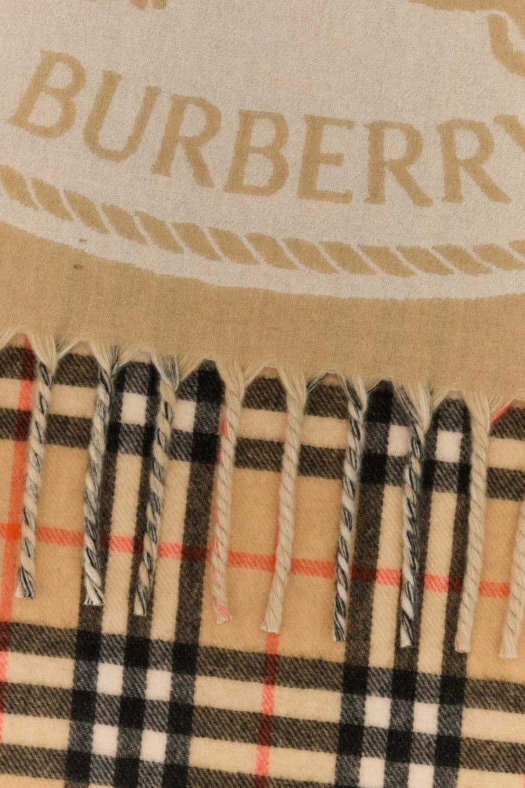 Burberry Beige Cashmere Scarf