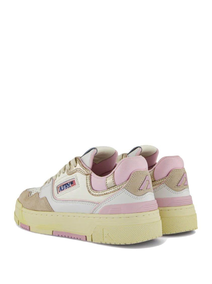 Autry Clc Low Retro-Inspired Sneakers With Sole