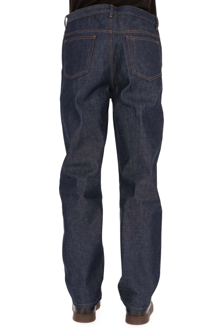 A.P.C. Straight Fit Pure Cotton Denim Jeans
