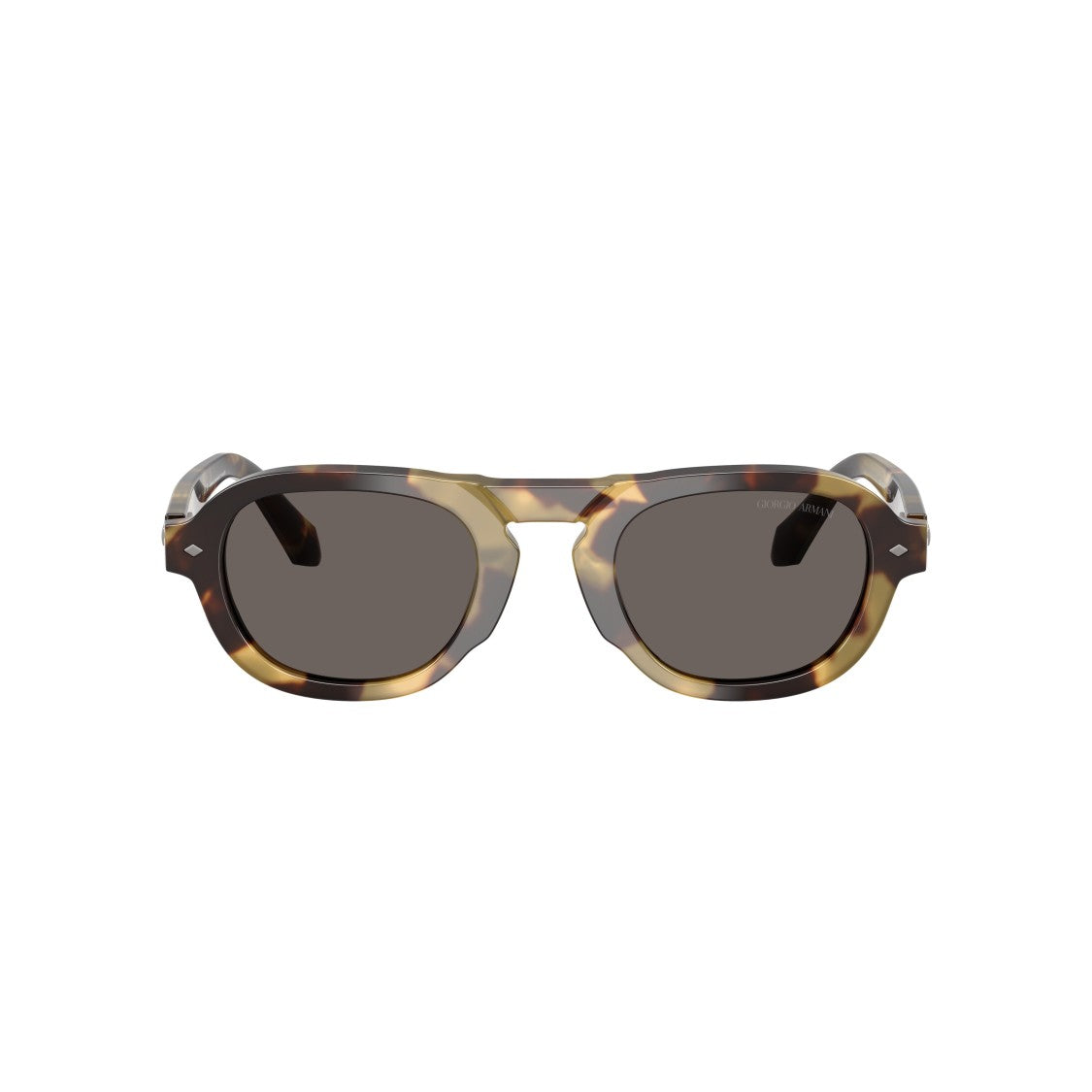 Giorgio Armani 0Ar8244 Bold Tortoiseshell Acetate Sunglasses With Dark Lenses