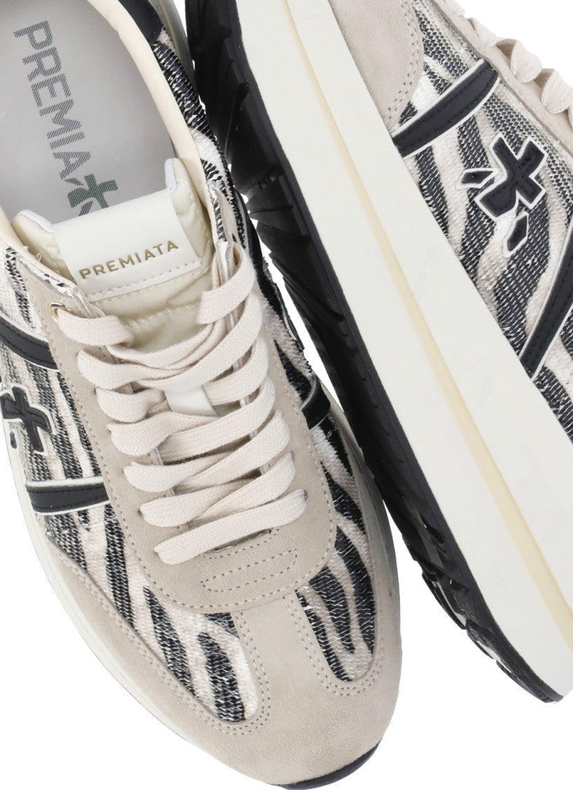 Premiata Bethcoin 8149 Zebra Sneakers