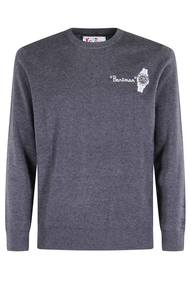 Mc2 Saint Barth Crew Neck Light Sweater