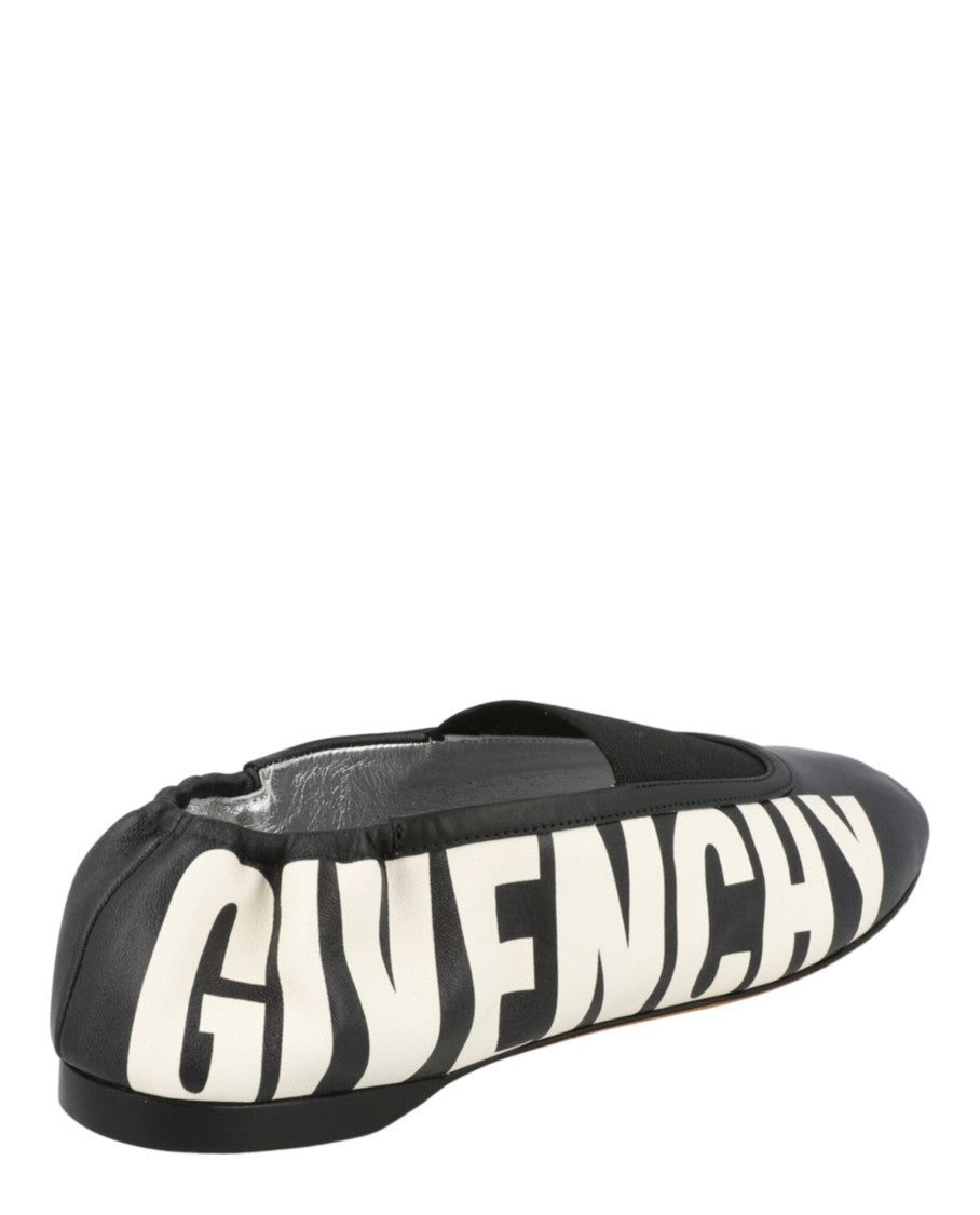 Givenchy Logo Graphic Ballet Flats