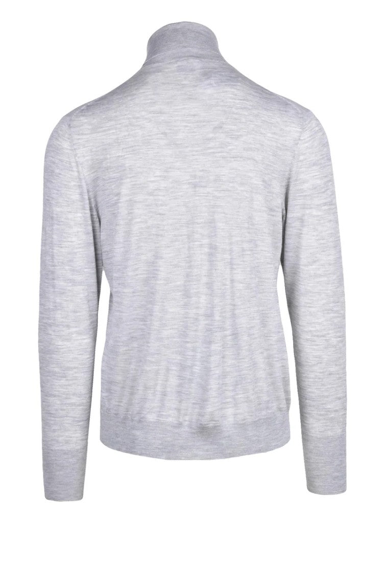 Eleventy Wool Turtleneck - Grey