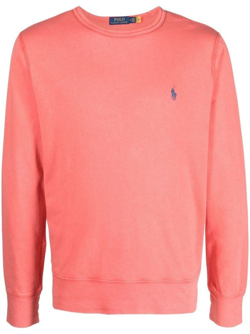 Polo Ralph Lauren Red Cotton Sweatshirt