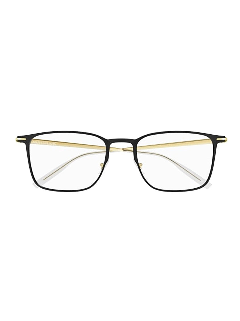 Montblanc Rectangular Metallic Aluminum Optical Frames