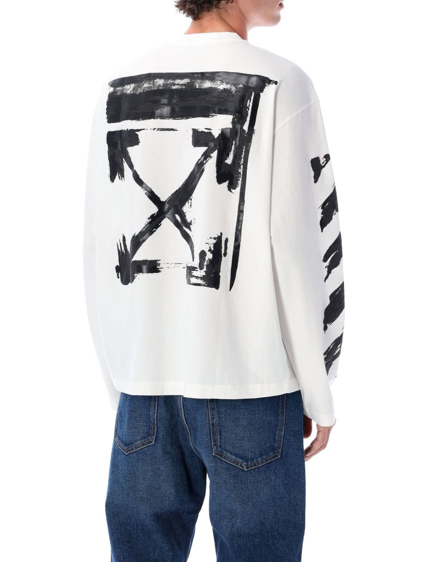 Off-White Ink Arrow 90S Skate L/S Tee