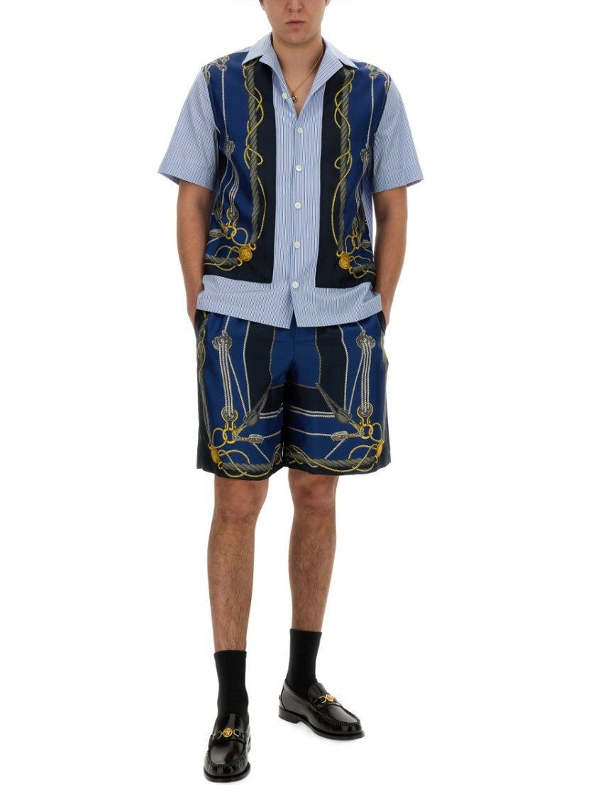 Versace Twill Bermuda Shorts